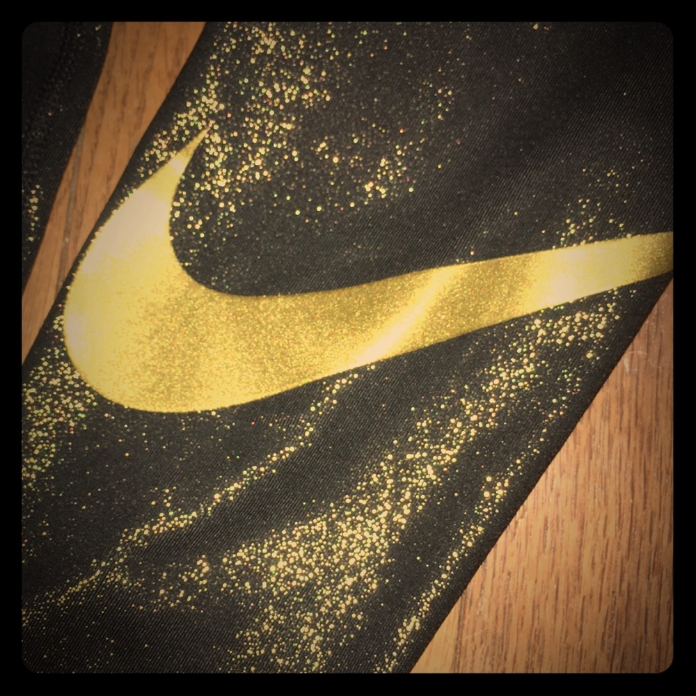 Nike Pro Glitter Pants NWT